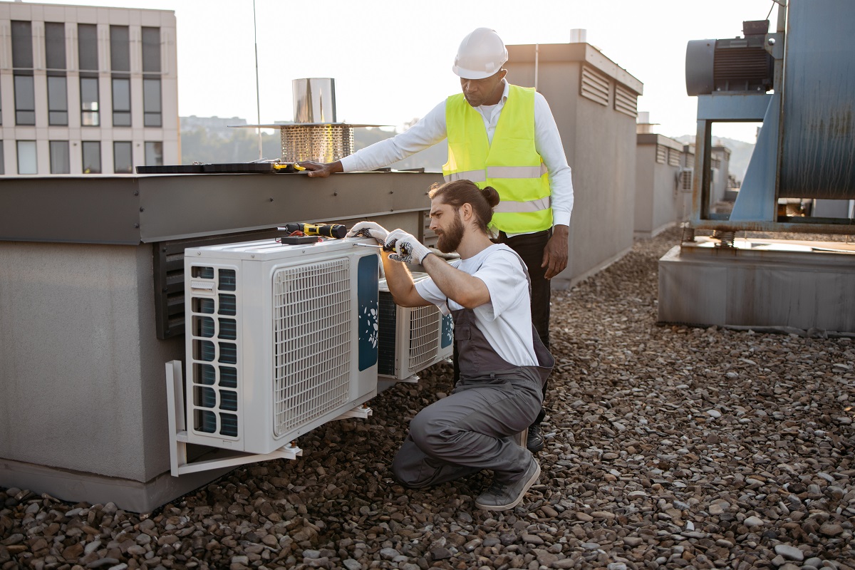 Air conditioner installation