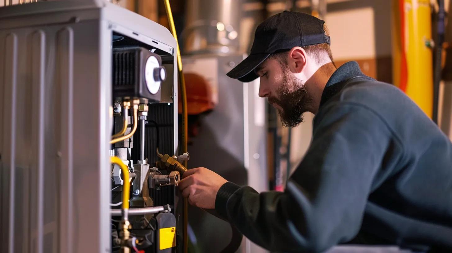 gas furnace installation